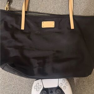 Kate Spade Black and Tan Tote Bag